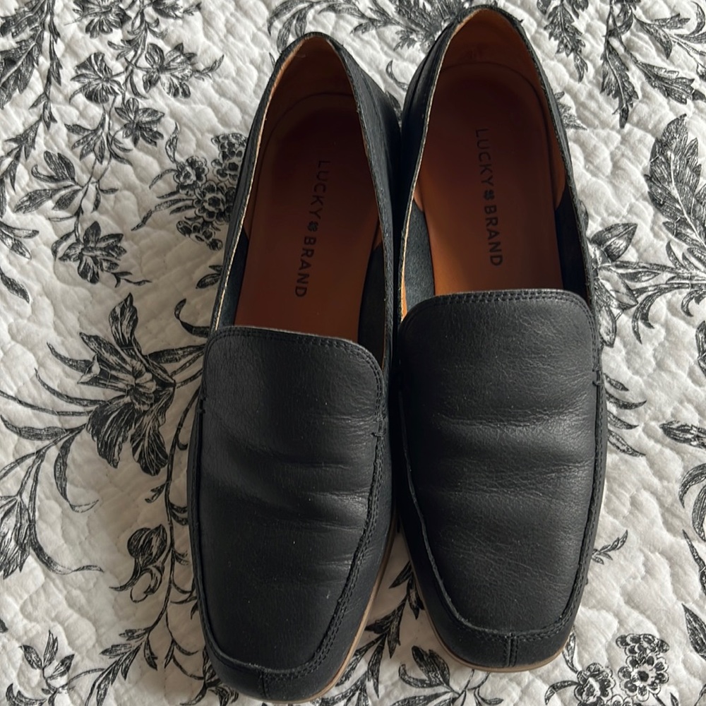 Black Lucky Brand loafers 8 1/2